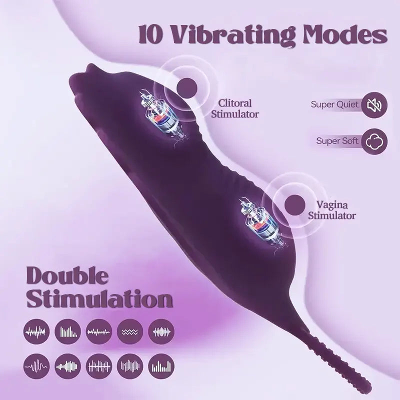 Shell-Shaped Remote Control Vibrator