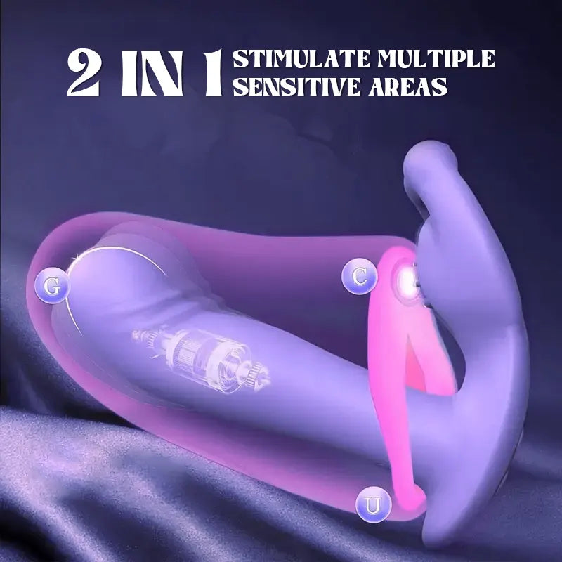 Wearable G-Spot Vibrator with Remote Control