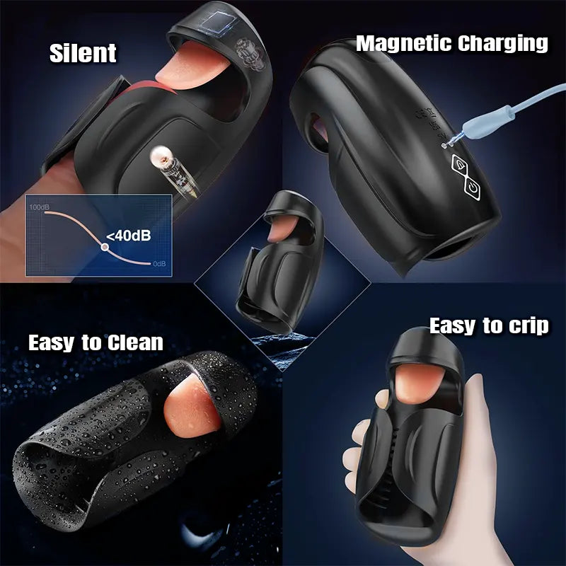 Tongue Motion Male Vibrator