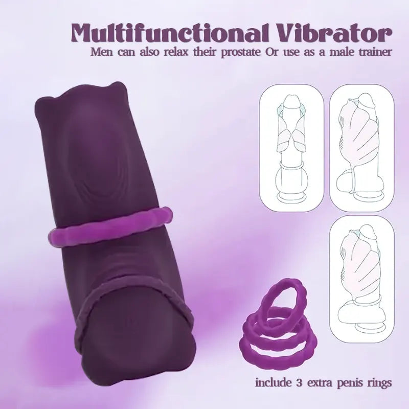 Shell-Shaped Remote Control Vibrator
