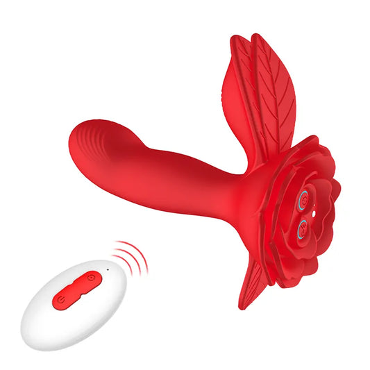 Remote-Controlled Dual Stimulation Vibrator