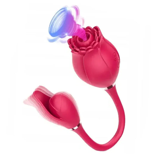 Rose Blossom Suction & Vibration Toy
