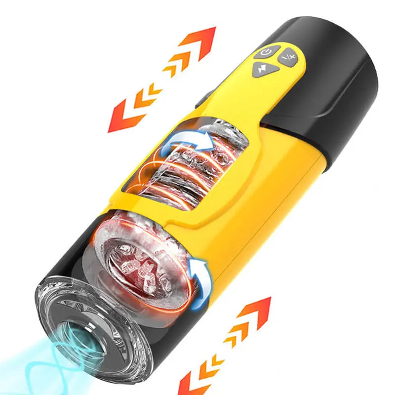 Automatic Thrusting & Rotating Masturbation Cup