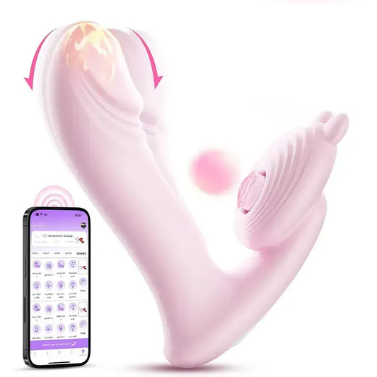 Wearable Tongue-Motion G-Spot Vibrator