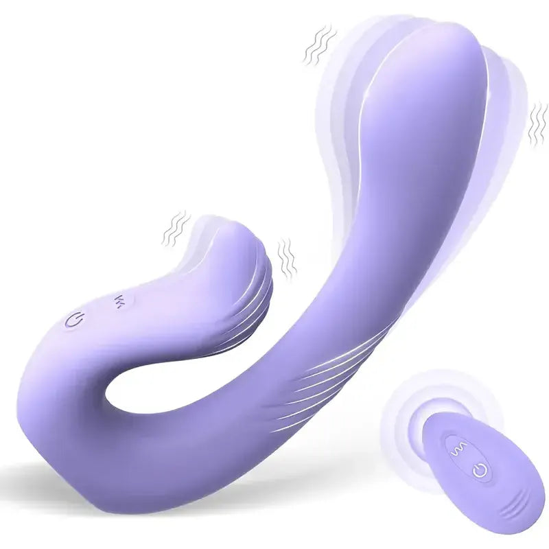 Wearable Antler-Inspired Dual Motor Vibrator with Remote Control