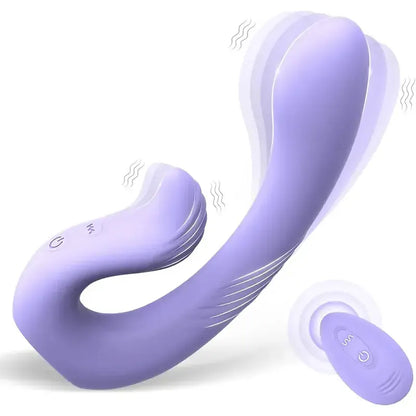 Wearable Antler-Inspired Dual Motor Vibrator with Remote Control