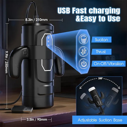 Automatic Sucking & Thrusting Masturbator