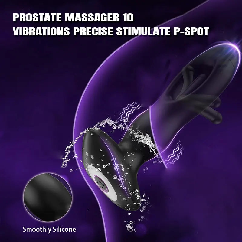 App-Controlled Flapping Prostate Plug