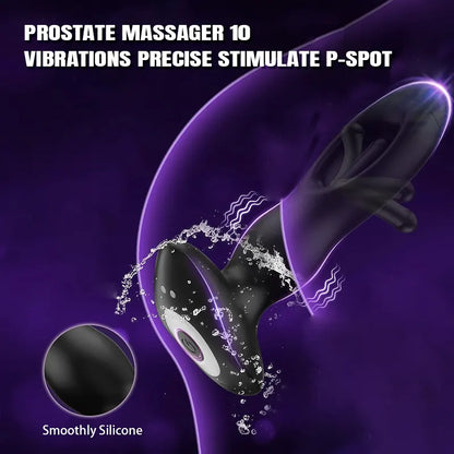 App-Controlled Flapping Prostate Plug