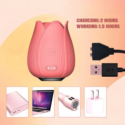 Rose Suction Clitoral Stimulator