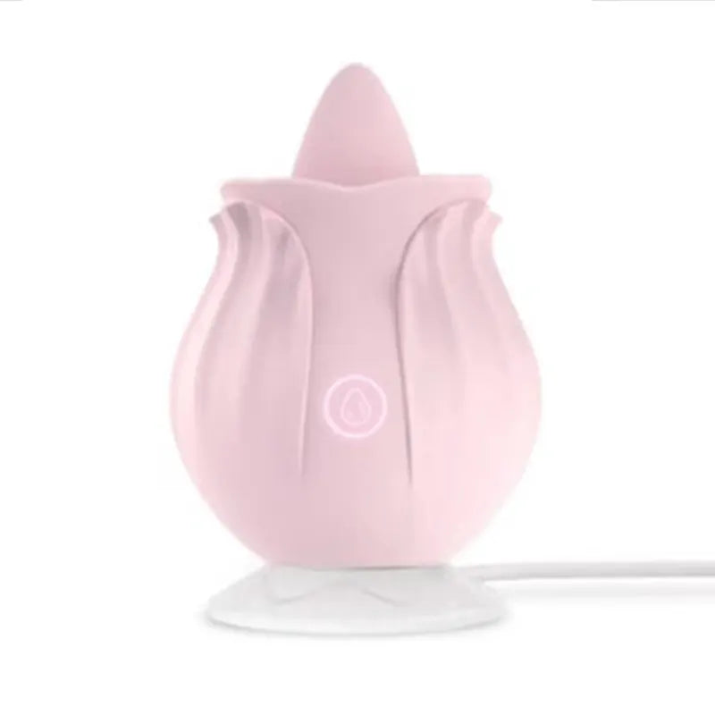 Rose Mini Licking Tongue Vibrator