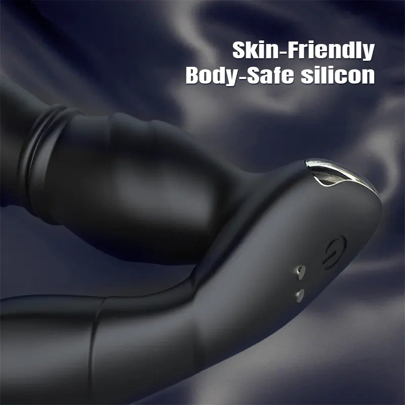 Remote-Controlled Telescopic Prostate Massager