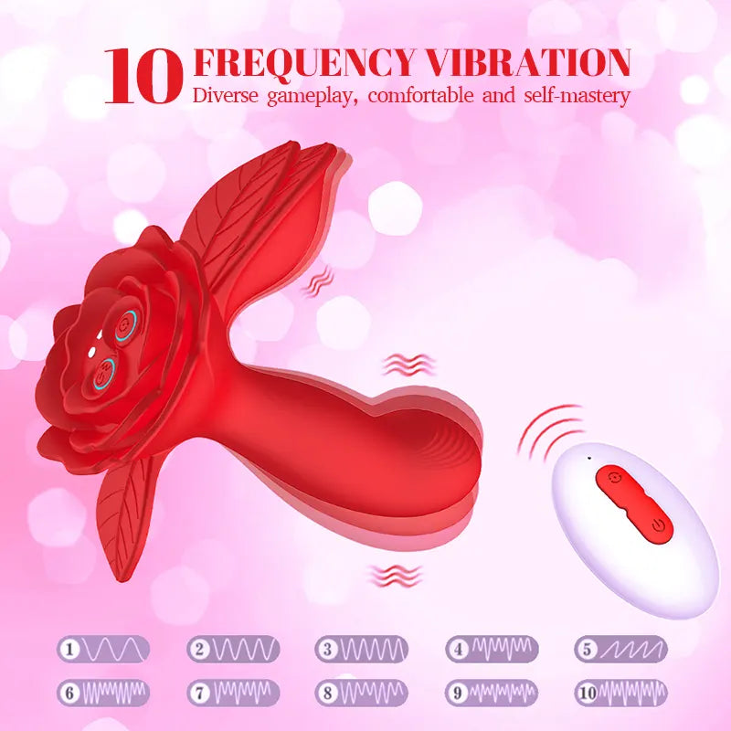 Remote-Controlled Dual Stimulation Vibrator