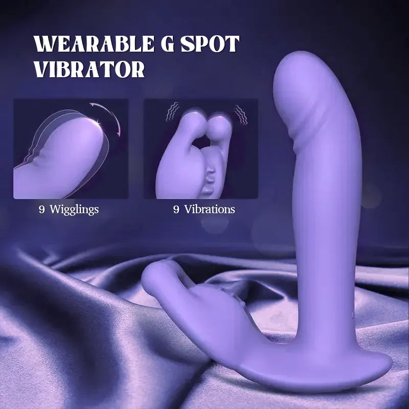 Wearable G-Spot Vibrator with Remote Control