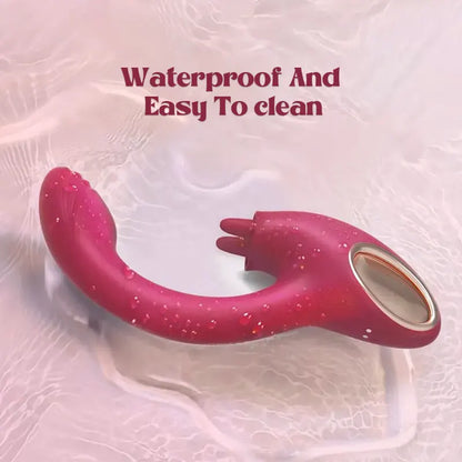 G-Spot & Clit Licking Vibrator