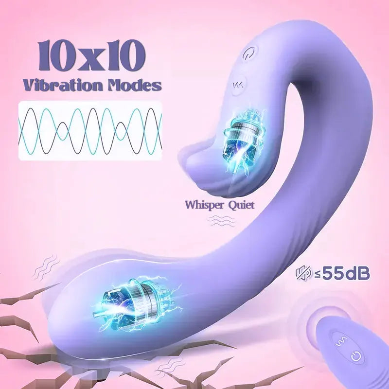 Wearable Antler-Inspired Dual Motor Vibrator with Remote Control