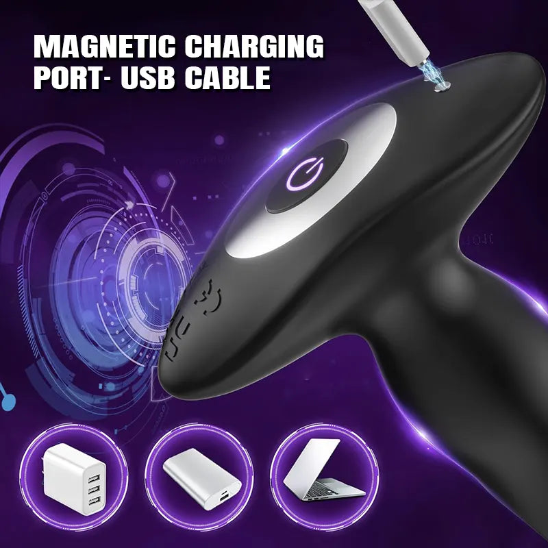 App-Controlled Flapping Prostate Plug