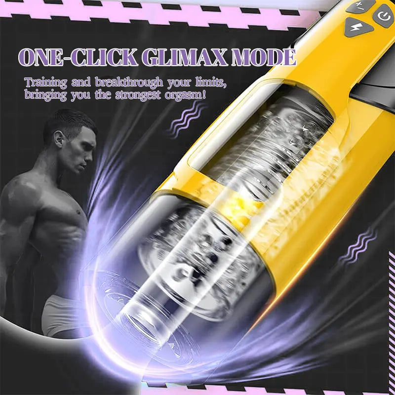 Automatic Thrusting & Rotating Masturbation Cup