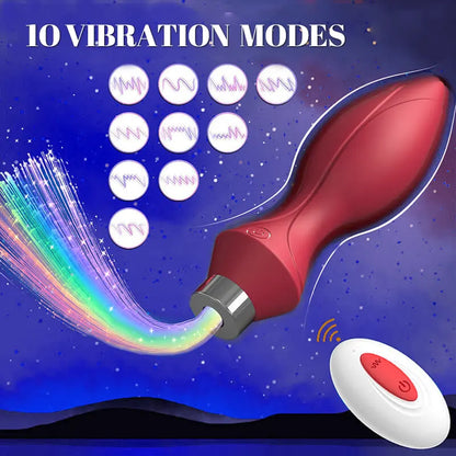 Wireless LED Glow Anal Pleasure Plug