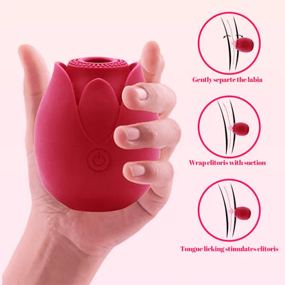BlushRose 10-Mode Egg Vibrator