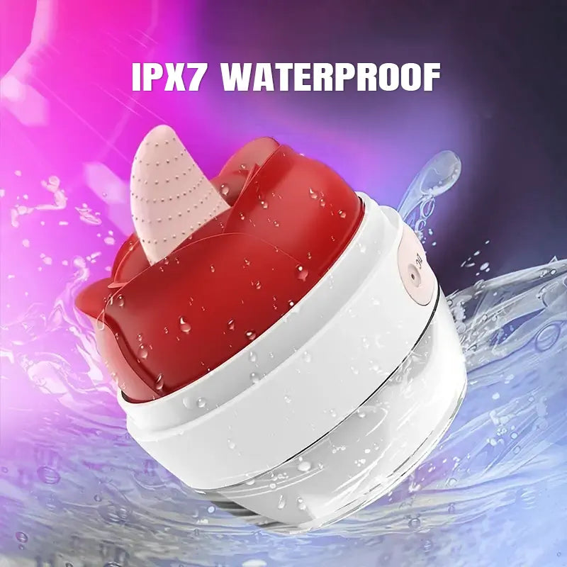 Rose Clitoral Tease Lick G Spot Vibrator