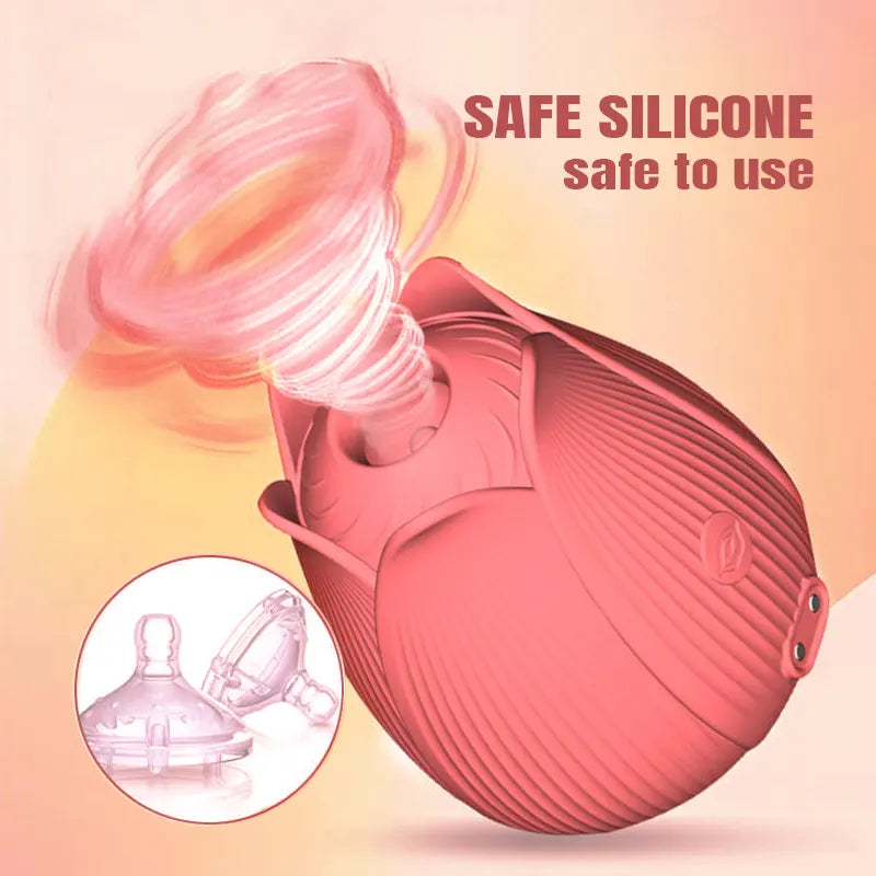 Rose Suction Clitoral Stimulator