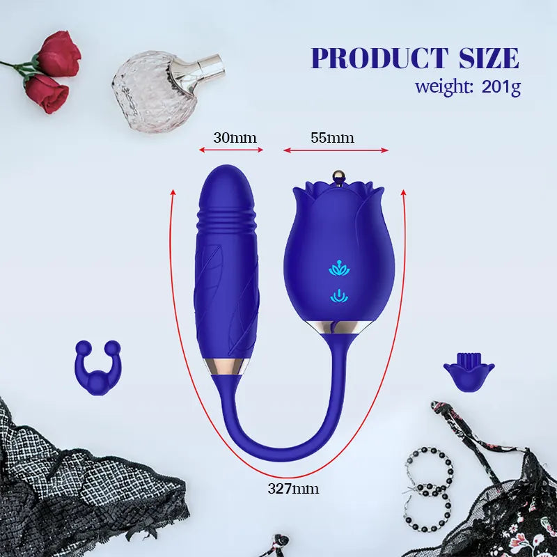 G-Spot Thrusting Vibrator with Pulsation