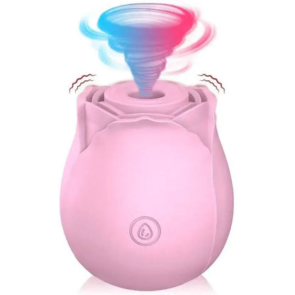 Elegant Rose Suction Vibrator
