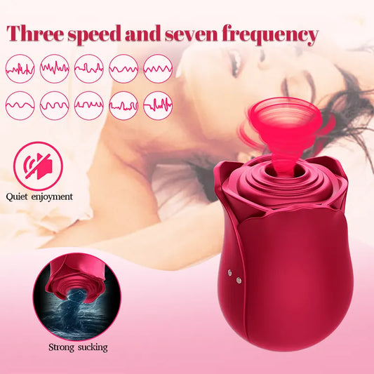 VelvetRose 10-Mode Suction Vibrator