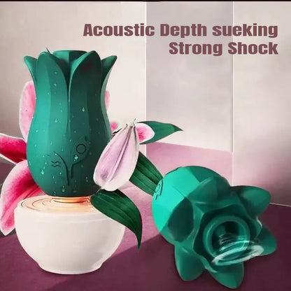 Rose Petal Nipple Licking Toy