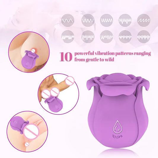 Rose Toy Premium Pleasure Vibrator